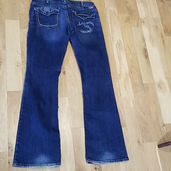 Ladies Silver Jean's 30/33 - Picture 5 of 9
